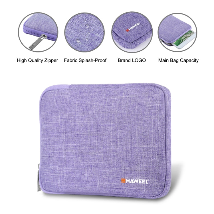 HAWEEL 7.9 inch Sleeve Case Zipper Briefcase Carrying Bag, For iPad mini 4 / iPad mini 3 / iPad mini 2 / iPad mini, Galaxy, Lenovo, Sony, Xiaomi, Huawei 7.9 inch Tablets(Purple) - free shipping - PMc TechLife - Order now!