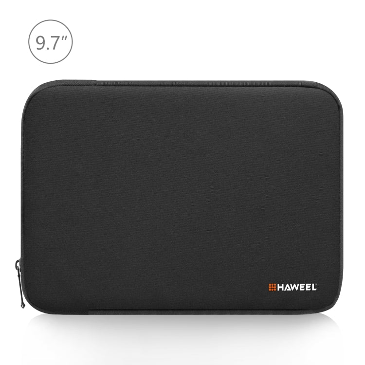 HAWEEL 9.7 inch Sleeve Case Zipper Briefcase Carrying Bag, For iPad 9.7 inch / iPad Pro 9.7 inch, Galaxy, Lenovo, Sony, Xiaomi, Huawei 9.7 inch Tablets(Black) - Other by HAWEEL | Online Shopping South Africa | PMC TechLife | Buy Now Pay Later Mobicred