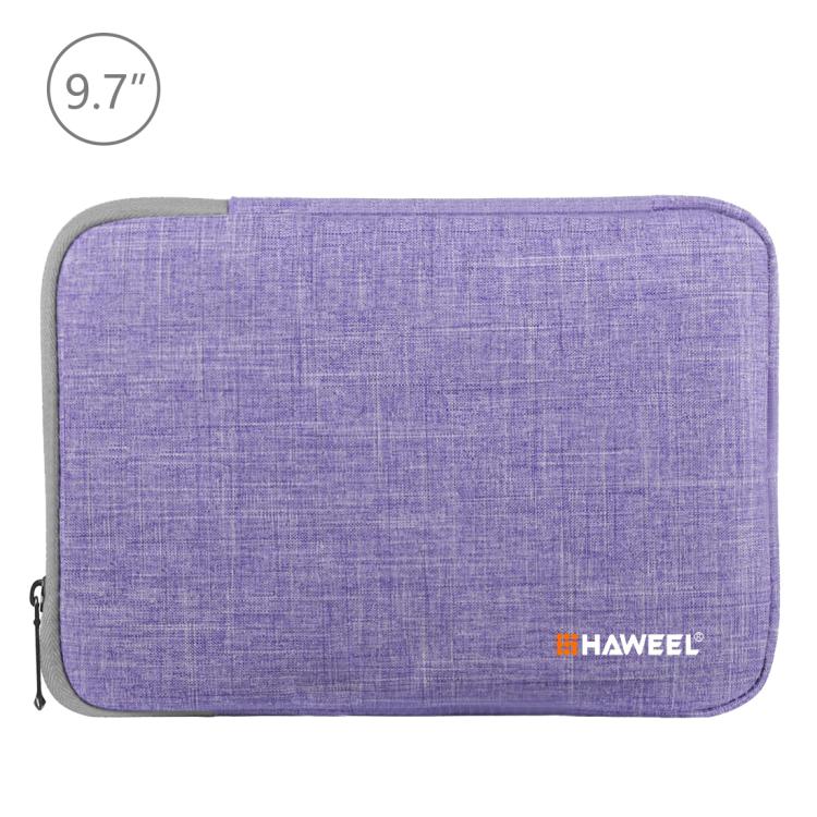 HAWEEL 9.7 inch Sleeve Case Zipper Briefcase Carrying Bag, For iPad 9.7 inch / iPad Pro 9.7 inch, Galaxy, Lenovo, Sony, Xiaomi, Huawei 9.7 inch Tablets(Purple) - free shipping - PMc TechLife - Order now!