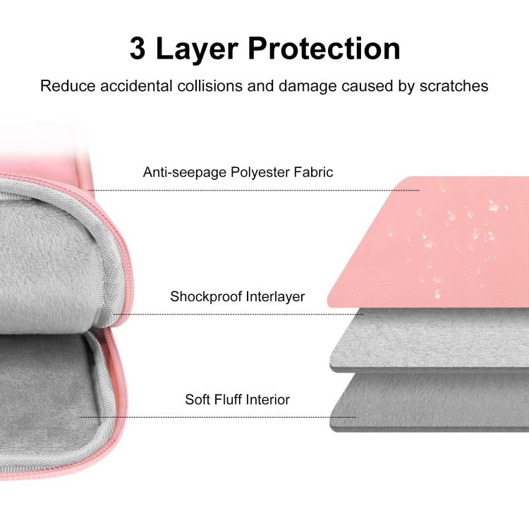 HAWEEL Splash-proof Pouch Sleeve Tablet Bag for iPad mini, 7.9-8.4 inch Tablets(Pink) - free shipping - PMc TechLife - Order now!