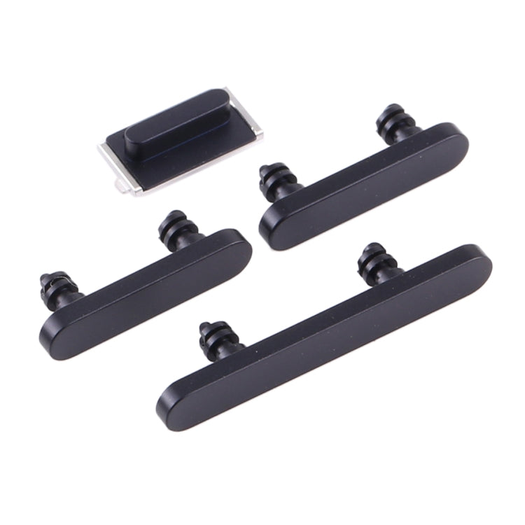 Power Button and Volume Control Button for iPhone 12(Black) - Metal Parts by PMc TechLife | Online Shopping South Africa | PMc TechLife | Buy Now Pay Later Mobicred