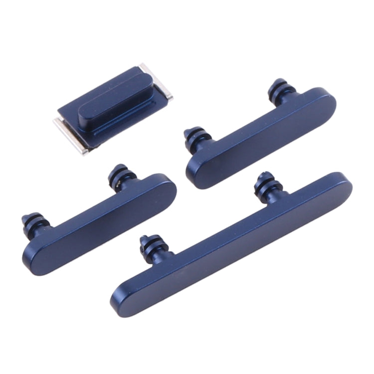 Power Button and Volume Control Button for iPhone 12(Blue) - Metal Parts by PMc TechLife | Online Shopping South Africa | PMc TechLife | Buy Now Pay Later Mobicred