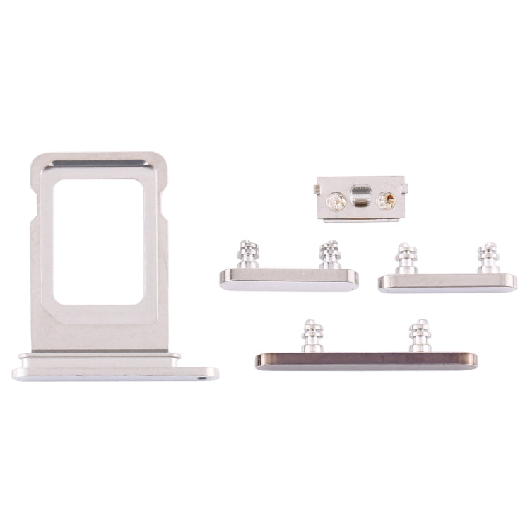 SIM Card Tray + Side Keys for iPhone 12 Pro(White) - free shipping - PMc TechLife - Order now!