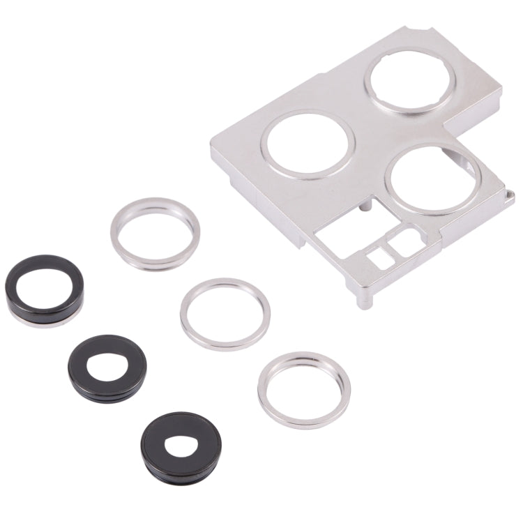 Camera Lens Cover With Retaining Bracket for iPhone 13 Pro(Silver) - free shipping - PMC TechLife - Order now!