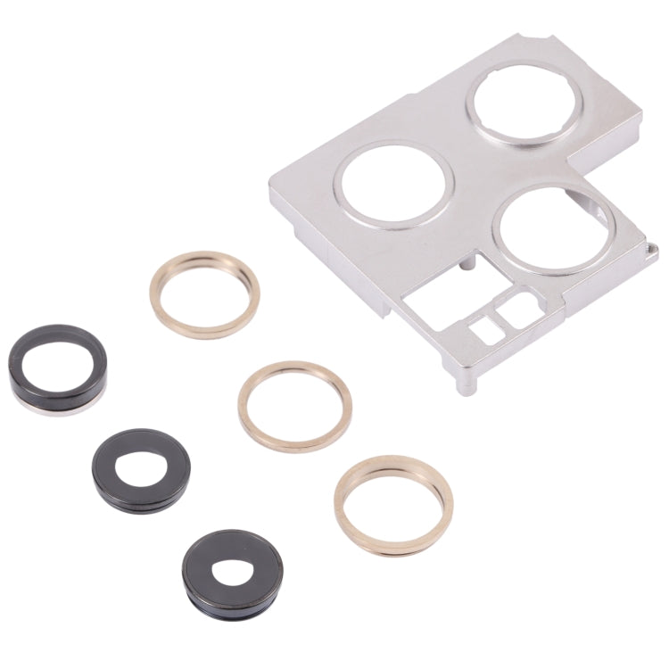 Camera Lens Cover With Retaining Bracket for iPhone 13 Pro Max(Gold) - Camera Series by PMC TechLife | Online Shopping South Africa | PMC TechLife