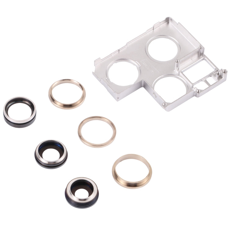 Camera Lens Cover With Retaining Bracket for iPhone 13 Pro Max(Gold) - Camera Series by PMC TechLife | Online Shopping South Africa | PMC TechLife