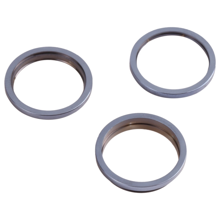 3 PCS Rear Camera Glass Lens Metal Outside Protector Hoop Ring for iPhone 13 Pro Max(Blue) - Camera Series by PMc TechLife | Online Shopping South Africa | PMc TechLife | Buy Now Pay Later Mobicred