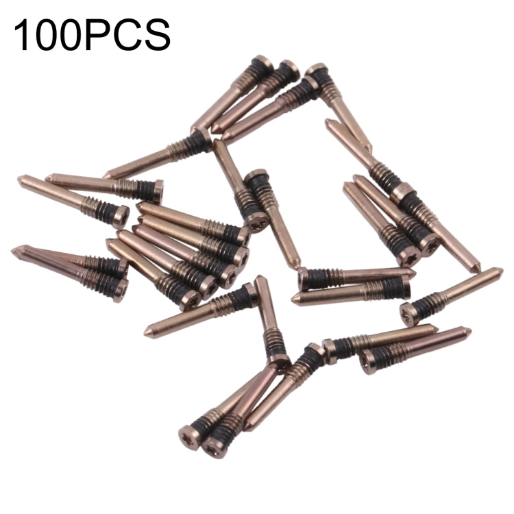100 PCS Charging Port Screws for iPhone 13 Pro (Gold) - Others by PMc TechLife | Online Shopping South Africa | PMc TechLife | Buy Now Pay Later Mobicred