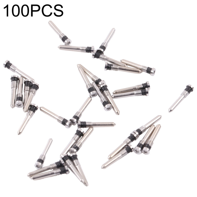 100 PCS Charging Port Screws for iPhone 13 Pro Max (Silver) - Others by PMc TechLife | Online Shopping South Africa | PMc TechLife | Buy Now Pay Later Mobicred