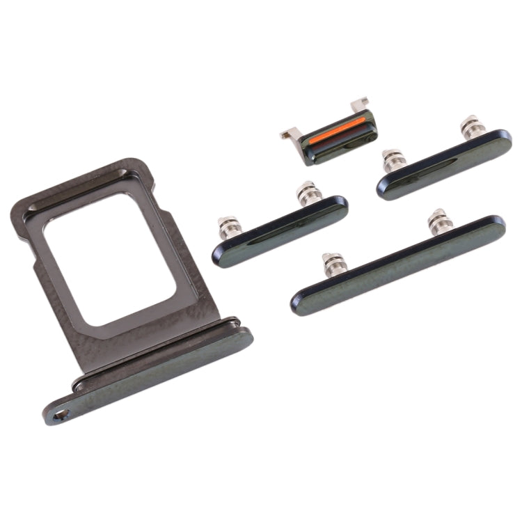 SIM Card Tray + Side Key for iPhone 11 Pro / 11 Pro Max(Green) - Others by PMc TechLife | Online Shopping South Africa | PMc TechLife | Buy Now Pay Later Mobicred