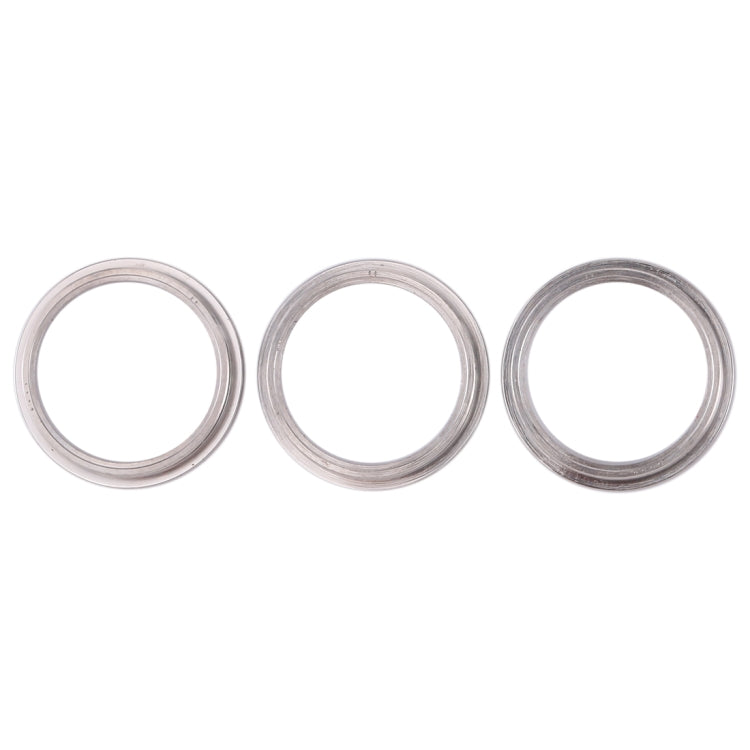 3 PCS Rear Camera Glass Lens Metal Protector Hoop Ring for iPhone 11 Pro & 11 Pro Max(Silver) - free shipping - PMc TechLife - Order now!