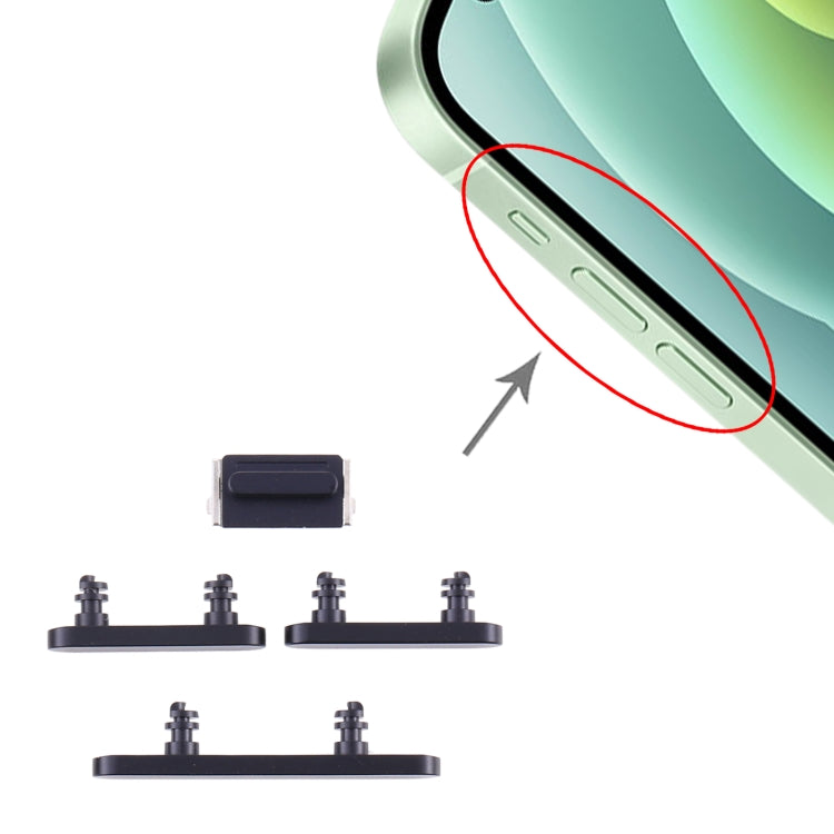 Power Button and Volume Control Button for iPhone 12 Mini(Black) - free shipping - PMc TechLife - Order now!