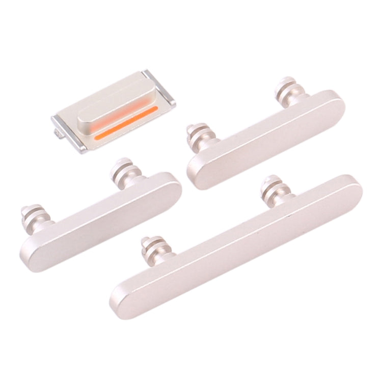 Power Button and Volume Control Button for iPhone 12 Mini(White) - Metal Parts by PMc TechLife | Online Shopping South Africa | PMc TechLife | Buy Now Pay Later Mobicred