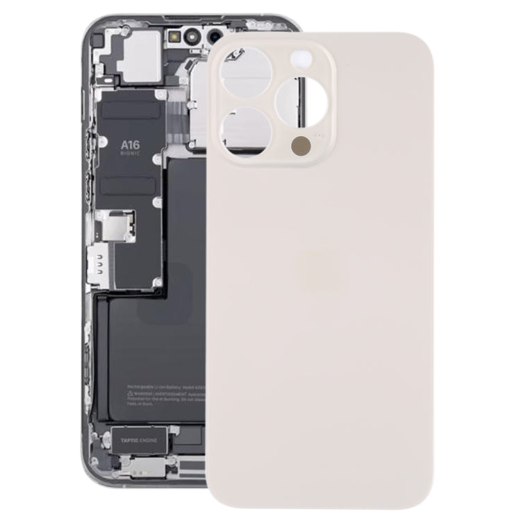 Battery Back Cover for iPhone 14 Pro(Gold) - Back Cover by PMC TechLife | Online Shopping South Africa | PMC TechLife | Buy Now Pay Later Mobicred
