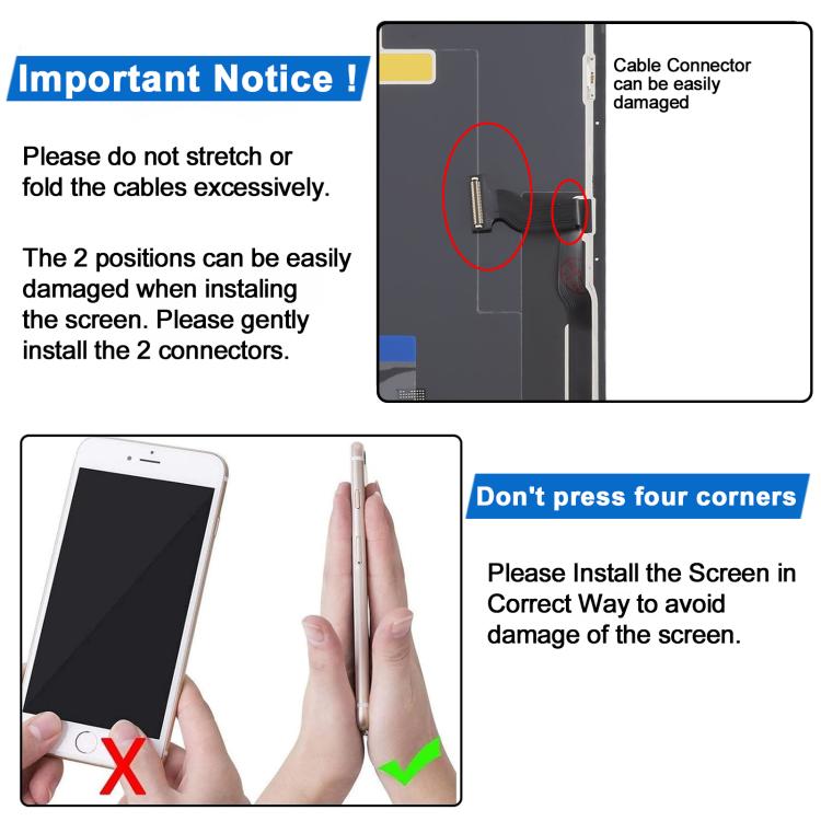 JK incell LCD Screen For iPhone 14 Pro Max - free shipping - PMc TechLife - Order now!