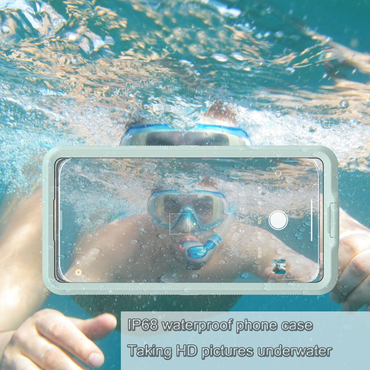10m Depth Diving Waterproof Protective Phone Case for 5.9-6.9 inch Phone(Green) - Waterproof Bag by PMC TechLife | Online Shopping South Africa | PMC TechLife | Buy Now Pay Later Mobicred