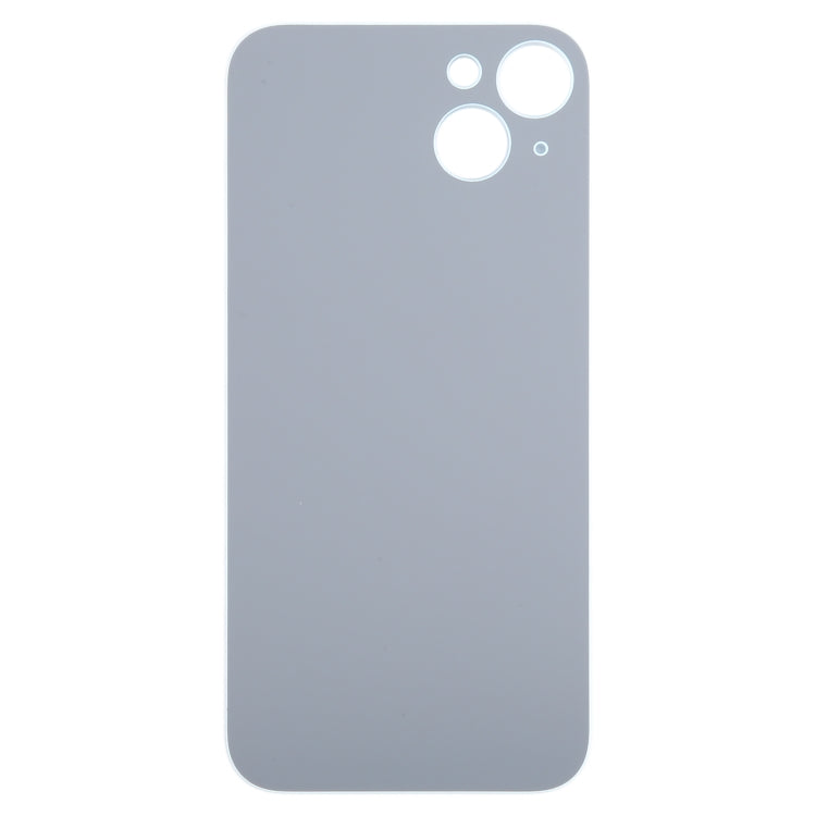 For iPhone 15 Plus Easy Replacement Big Camera Hole Glass Back Battery Cover(Blue) - Back Cover by PMC TechLife | Online Shopping South Africa | PMC TechLife