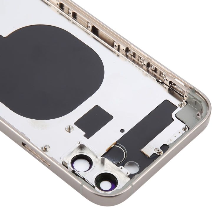 Back Cover with Appearance Imitation of iP15 Pro for iPhone 11(Titanium) - Back Cover by PMC Jewellery | Online Shopping South Africa | PMC Jewellery | Buy Now Pay Later Mobicred