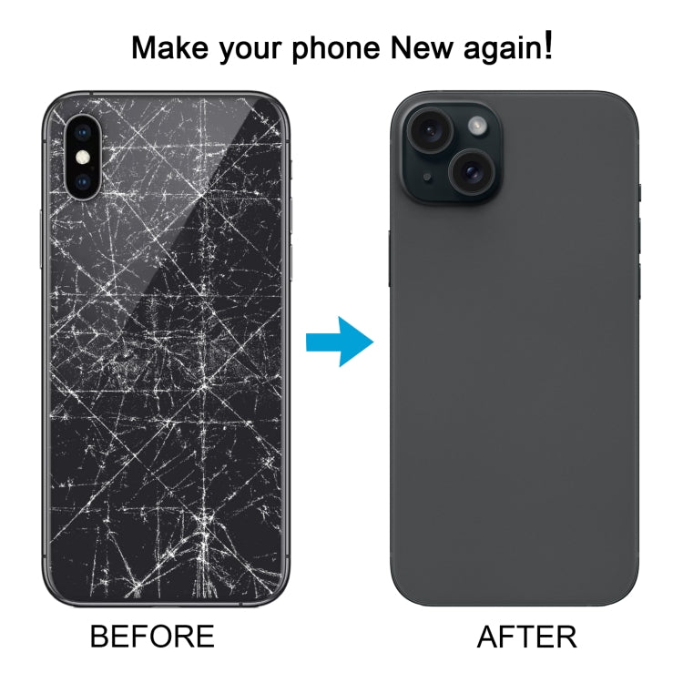 Back Cover with Appearance Imitation of iP15 Pro for iPhone XS(Blue) - Back Cover by PMC Jewellery | Online Shopping South Africa | PMC Jewellery | Buy Now Pay Later Mobicred