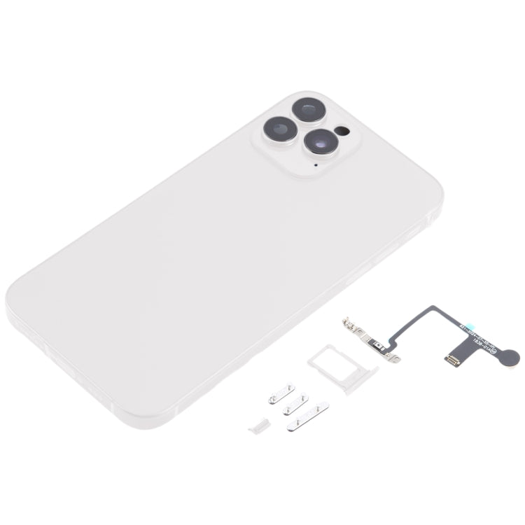 Back Cover with Appearance Imitation of iP15 Pro for iPhone XS(White) - Back Cover by PMC Jewellery | Online Shopping South Africa | PMC Jewellery | Buy Now Pay Later Mobicred