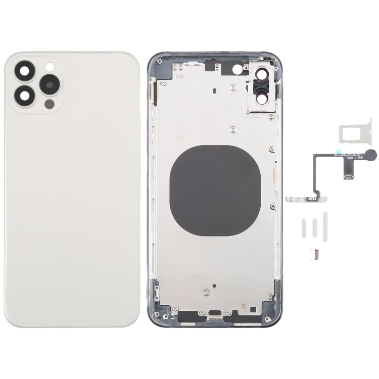 Back Cover with Appearance Imitation of iP15 Pro Max for iPhone XS Max(White) - Back Cover by PMC Jewellery | Online Shopping South Africa | PMC Jewellery | Buy Now Pay Later Mobicred