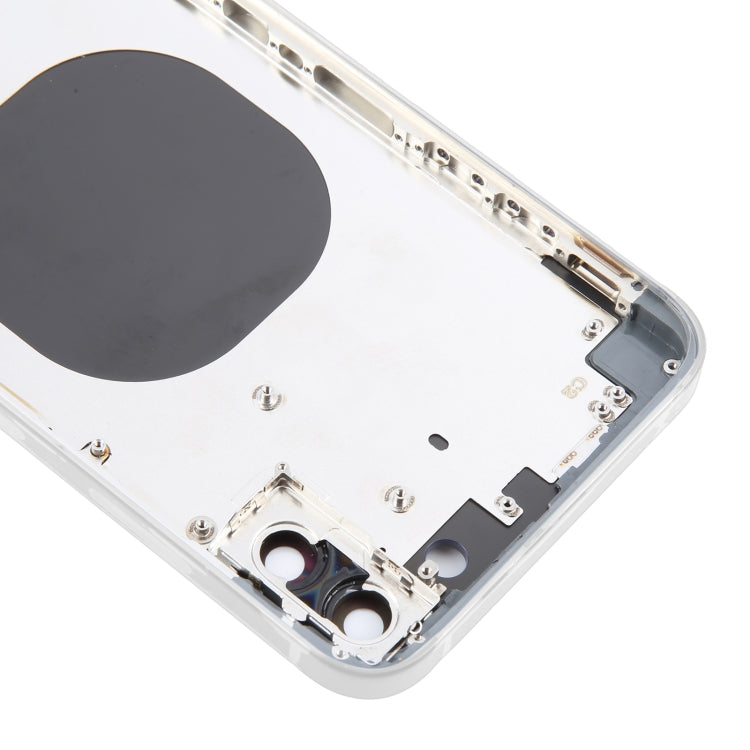 Back Cover with Appearance Imitation of iP15 Pro Max for iPhone XS Max(White) - Back Cover by PMC Jewellery | Online Shopping South Africa | PMC Jewellery | Buy Now Pay Later Mobicred