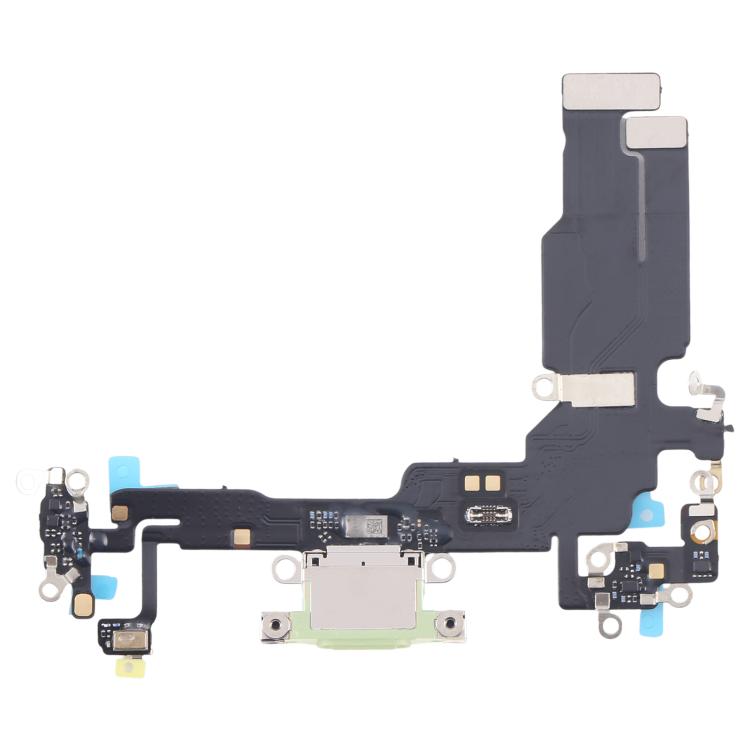 For iPhone 15 Charging Port Flex Cable (Green) - Flex Cable by PMc TechLife | Online Shopping South Africa | PMc TechLife | Buy Now Pay Later Mobicred