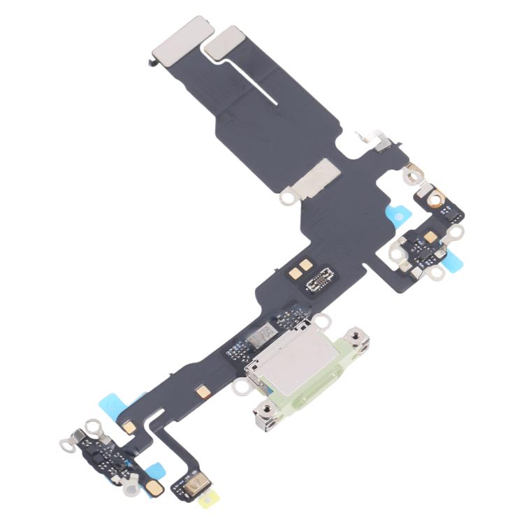 For iPhone 15 Charging Port Flex Cable (Green) - Flex Cable by PMc TechLife | Online Shopping South Africa | PMc TechLife | Buy Now Pay Later Mobicred