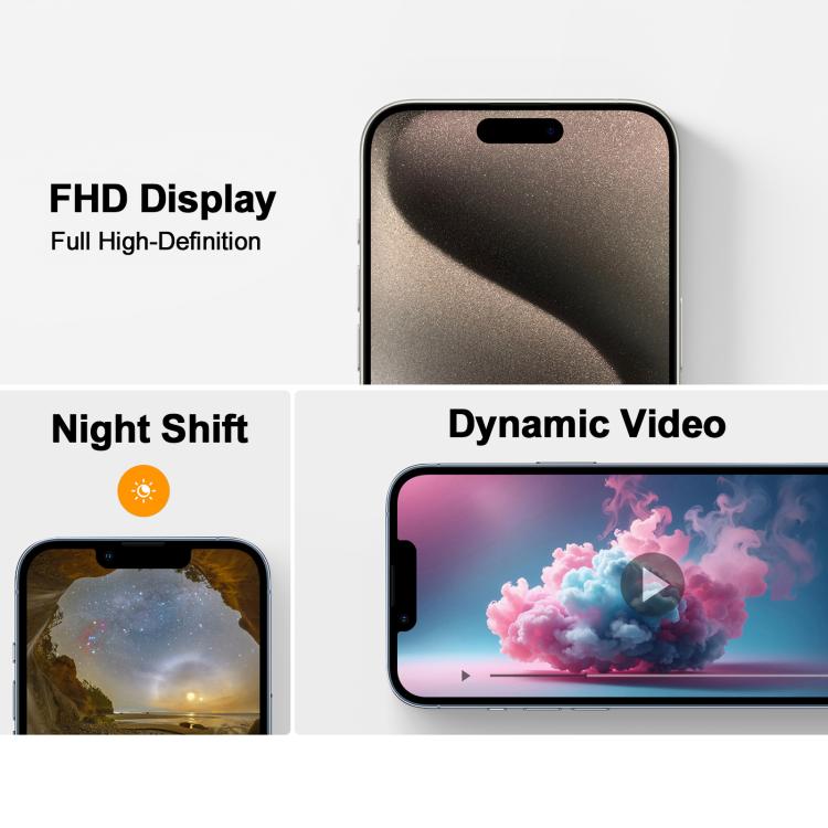 JK Hard OLED Screen For iPhone 15 Pro - free shipping - PMC TechLife - Order now!