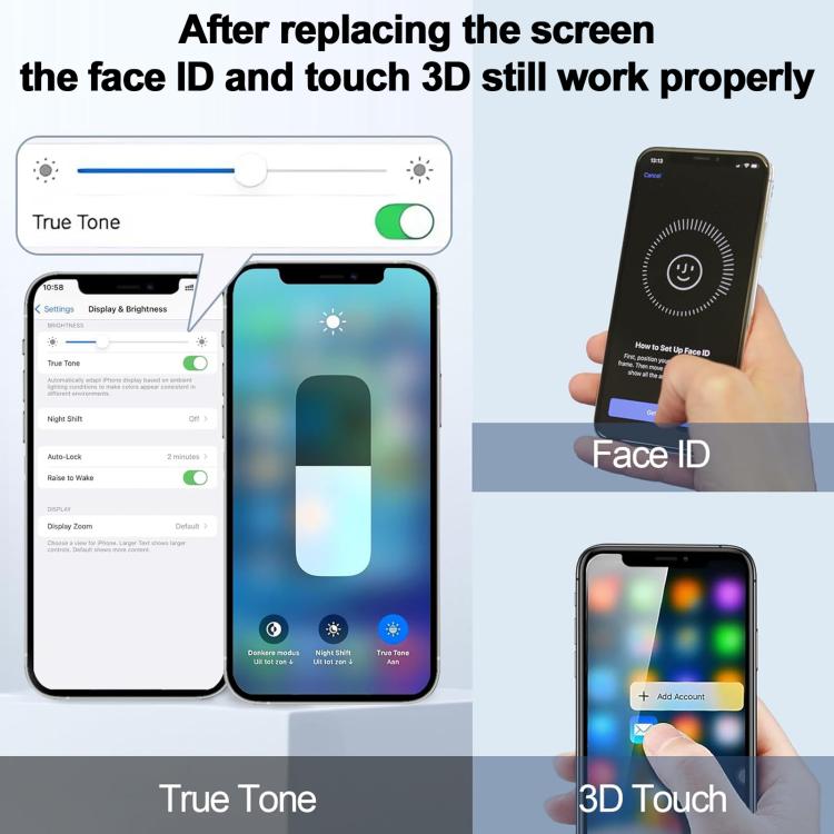 JK Hard OLED Screen For iPhone 15 Pro - free shipping - PMC TechLife - Order now!