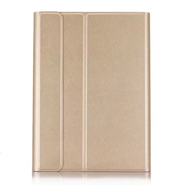 Detachable Bluetooth Keyboard + Horizontal Flip Leather Tablet Case with Holder for iPad Pro 9.7 inch, iPad Air, iPad Air 2, iPad 9.7 inch (2017), iPad 9.7 inch (2018) (Gold) - For iPad Pro by PMC TechLife | Online Shopping South Africa | PMC TechLife