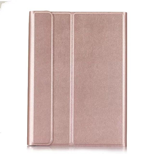 Detachable Bluetooth Keyboard + Horizontal Flip Leather Tablet Case with Holder for iPad Pro 9.7 inch, iPad Air, iPad Air 2, iPad 9.7 inch (2017), iPad 9.7 inch (2018) (Rose Gold) - For iPad Pro by PMC TechLife | Online Shopping South Africa | PMC TechLife