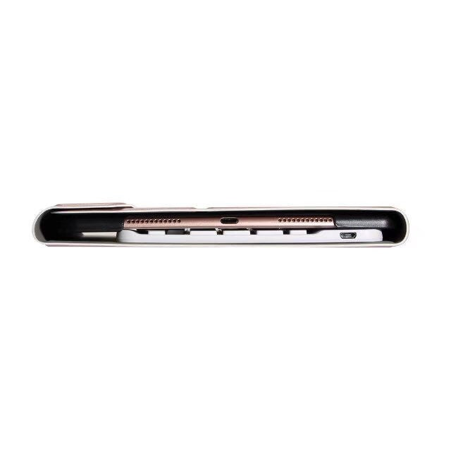 Detachable Bluetooth Keyboard + Horizontal Flip Leather Tablet Case with Holder for iPad Pro 9.7 inch, iPad Air, iPad Air 2, iPad 9.7 inch (2017), iPad 9.7 inch (2018) (Rose Gold) - For iPad Pro by PMC TechLife | Online Shopping South Africa | PMC TechLife