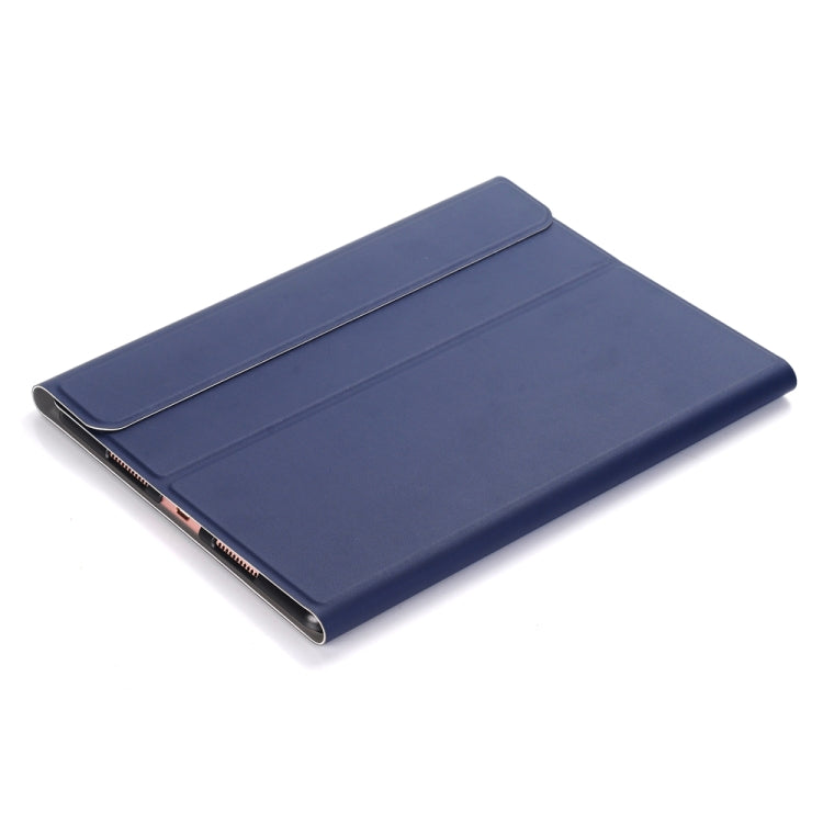 A102 For iPad 10.2 inch Ultra-thin Detachable Bluetooth Keyboard Leather Tablet Case with Stand Function(Dark Blue) - Universal by PMC TechLife | Online Shopping South Africa | PMC TechLife