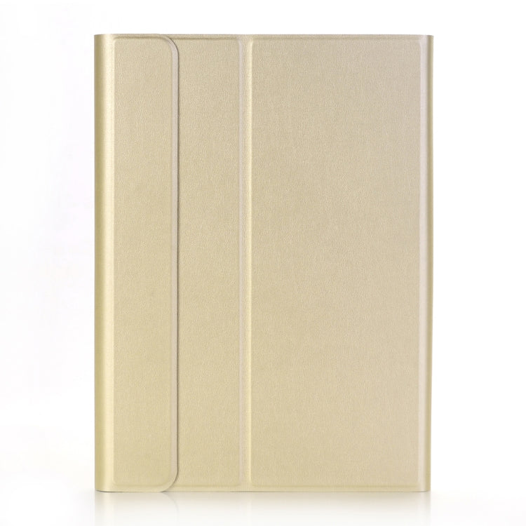 A102 For iPad 10.2 inch Ultra-thin Detachable Bluetooth Keyboard Leather Tablet Case with Stand Function(Gold) - Universal by PMC TechLife | Online Shopping South Africa | PMC TechLife