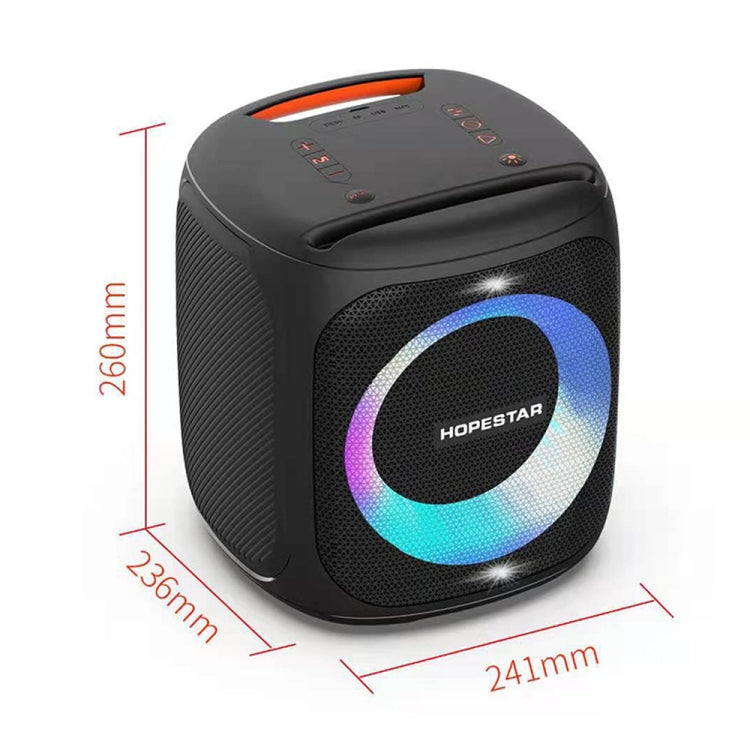 HOPESTAR Party100 Bluetooth 5.0 Portable Waterproof Wireless Bluetooth Speaker with Mobile Charging Function (Black) - free shipping - PMC Jewellery - Order now!