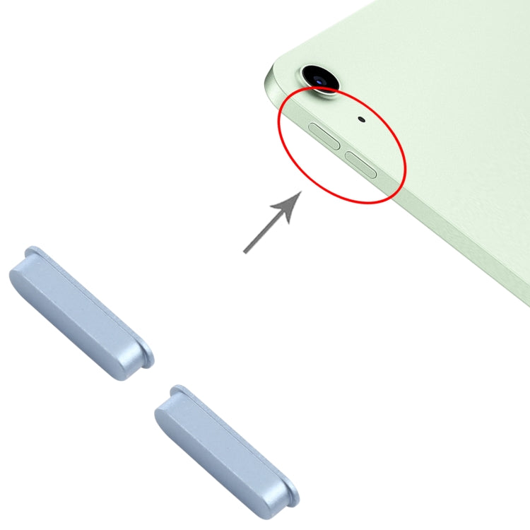 Volume Control Button for iPad Air 4 10.9 inch 2020 A2316 A2324 A2325 A2072 (Blue) - iPad Air Parts by PMC TechLife | Online Shopping South Africa | PMC TechLife | Buy Now Pay Later Mobicred