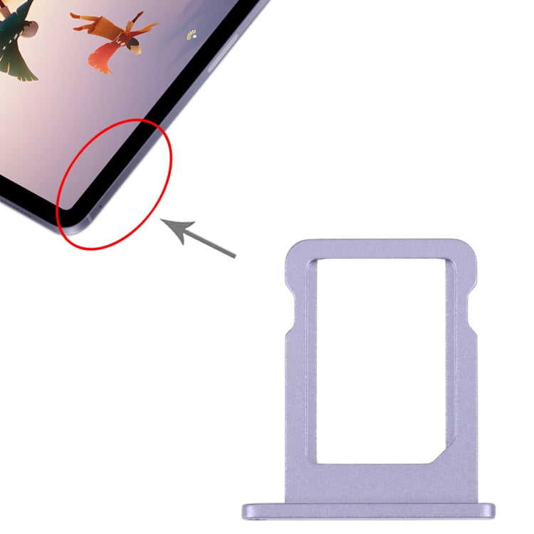 SIM Card Tray for iPad Air 2022 (Purple) - iPad Air Parts by PMC TechLife | Online Shopping South Africa | PMC TechLife | Buy Now Pay Later Mobicred