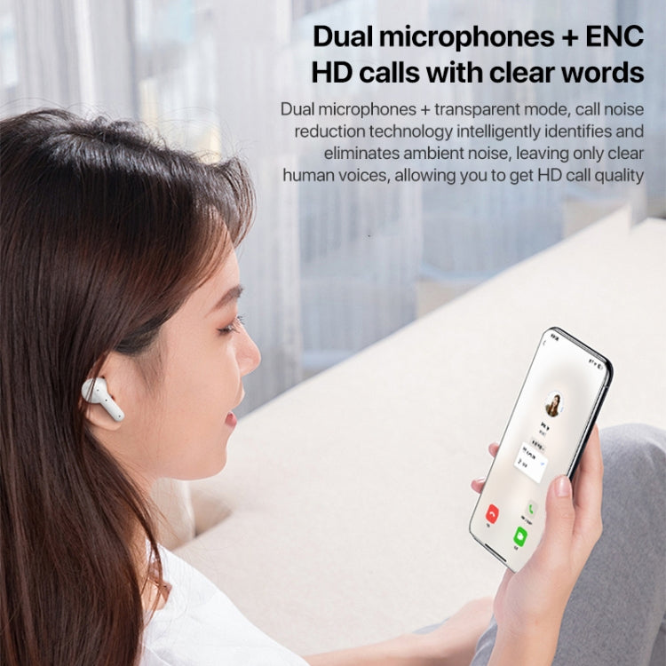 Yesido TWS28 ANC+ENC Dual Noise Reduction Smart TWS Wireless Bluetooth Earphone (White) - free shipping - PMC Jewellery - Order now!