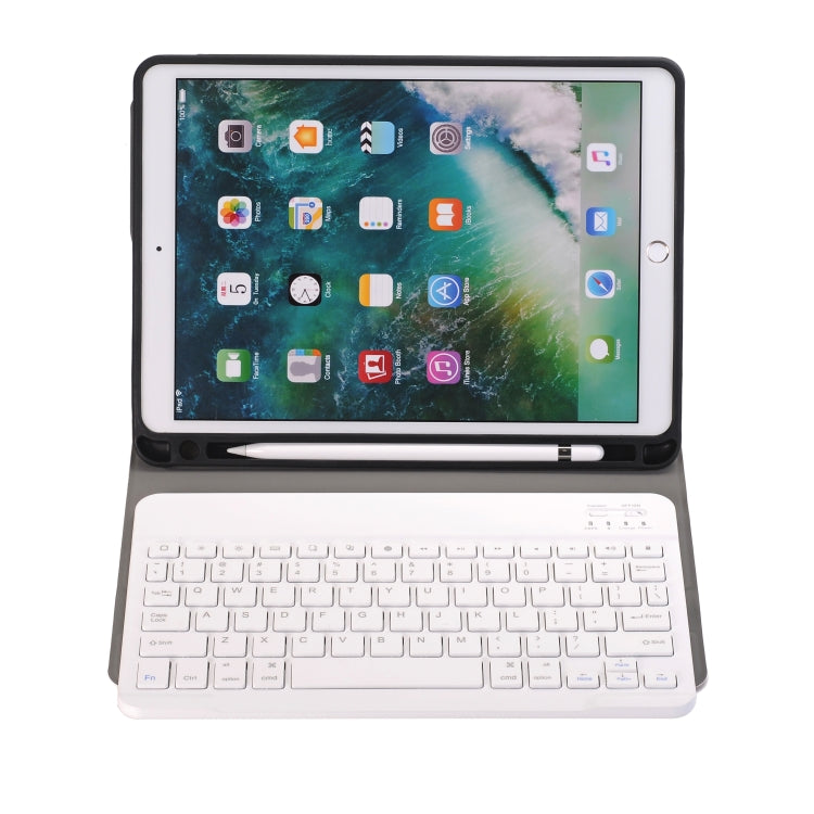 A09B Bluetooth 3.0 Ultra-thin ABS Detachable Bluetooth Keyboard Leather Tablet Case for iPad Air / Pro 10.5 inch (2019), with Pen Slot & Holder (Gold) - For iPad Pro by PMC TechLife | Online Shopping South Africa | PMC TechLife