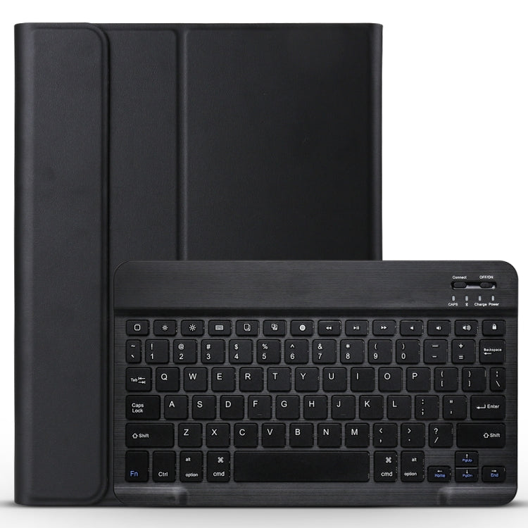 A11 Bluetooth 3.0 Ultra-thin ABS Detachable Bluetooth Keyboard Leather Tablet Case for iPad Pro 11 inch ���2018���, with Holder (Black) - For iPad Pro by PMC TechLife | Online Shopping South Africa | PMC TechLife