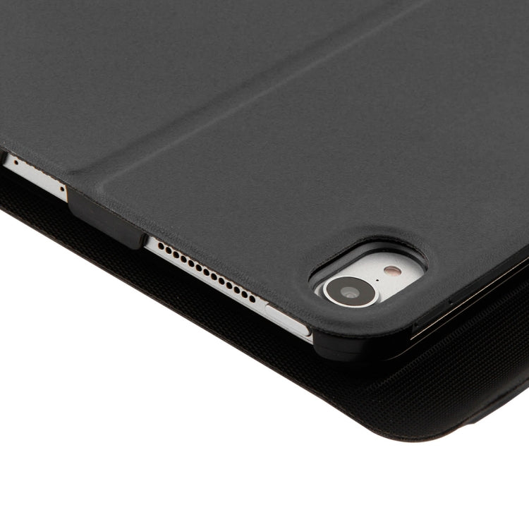 1139B Detachable Bluetooth 3.0 Aluminum Alloy Keyboard + Lambskin Texture Leather Tablet Case for iPad Pro 11 inch (2018), with Three-gear Adjustment / Magnetic / Sleep Function (Black) - For iPad Pro by PMC TechLife | Online Shopping South Africa | PMC TechLife