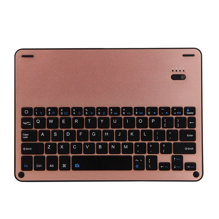 1139B Detachable Bluetooth 3.0 Aluminum Alloy Keyboard + Lambskin Texture Leather Tablet Case for iPad Pro 11 inch (2018), with Three-gear Adjustment / Magnetic / Sleep Function (Pink) - For iPad Pro by PMC TechLife | Online Shopping South Africa | PMC TechLife | Buy Now Pay Later Mobicred