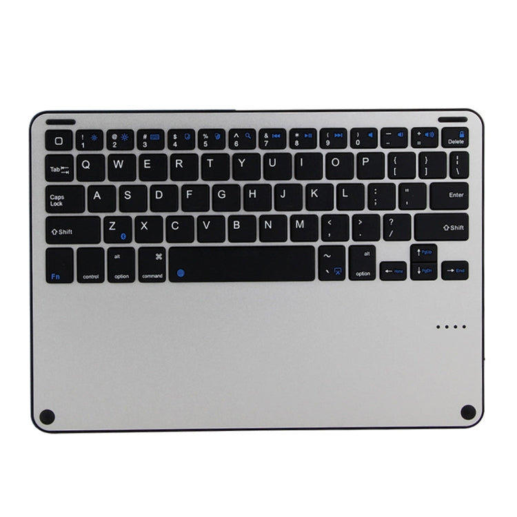 3018 Detachable Bluetooth 3.0 Aluminum Alloy Keyboard + Imitation Cloth Texture Leather Tablet Case for iPad Air / Air 2 / iPad Pro 9.7 inch, with Sleep / Water Repellent Function(Blue) - free shipping - PMC TechLife - Order now!