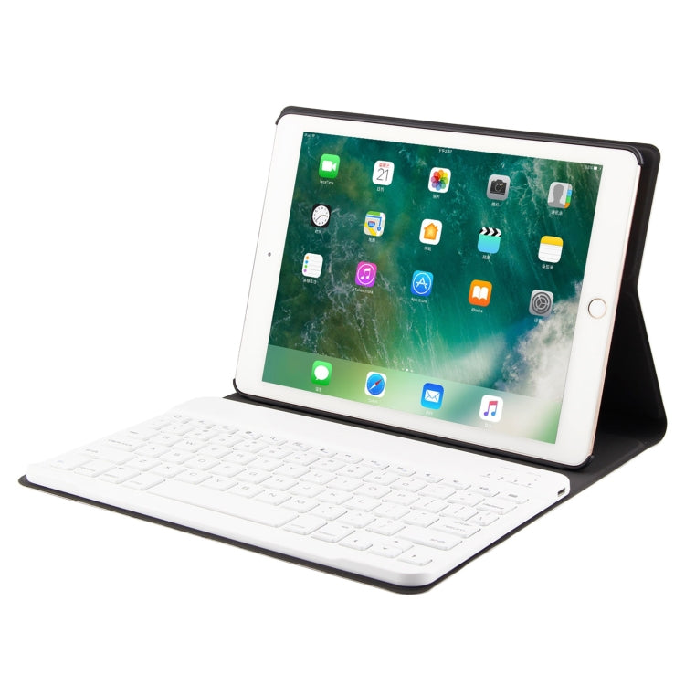 FT-1030 Bluetooth 3.0 ABS Brushed Texture Keyboard + Skin Texture Leather Tablet Case for iPad Air / Air 2 / iPad Pro 9.7 inch, with Three-gear Angle Adjustment / Magnetic / Sleep Function (Gold) - free shipping - PMC TechLife - Order now!