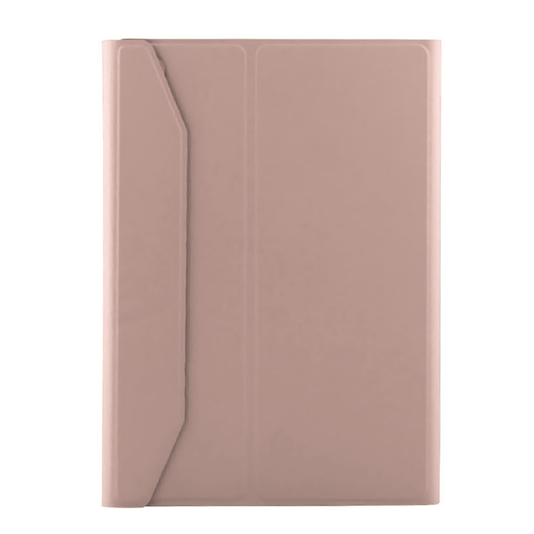 FT-1038B Detachable Bluetooth 3.0 Aluminum Alloy Keyboard + Lambskin Texture Leather Tablet Case for iPad Air / Air 2 / iPad Pro 9.7 inch, with Water Repellent / Three-gear Angle Adjustment / Magnetic / Sleep Function (Pink) - For iPad Pro by PMC TechLife | Online Shopping South Africa | PMC TechLife