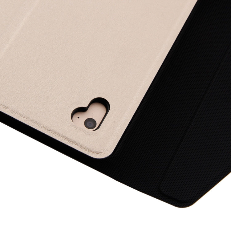 FT-1038B Detachable Bluetooth 3.0 Aluminum Alloy Keyboard + Lambskin Texture Leather Tablet Case for iPad Air / Air 2 / iPad Pro 9.7 inch, with Water Repellent / Three-gear Angle Adjustment / Magnetic / Sleep Function (Gold) - For iPad Pro by PMC TechLife | Online Shopping South Africa | PMC TechLife