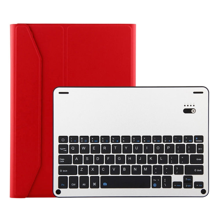 FT-1038B Detachable Bluetooth 3.0 Aluminum Alloy Keyboard + Lambskin Texture Leather Tablet Case for iPad Air / Air 2 / iPad Pro 9.7 inch, with Water Repellent / Three-gear Angle Adjustment / Magnetic / Sleep Function (Red) - For iPad Pro by PMC TechLife | Online Shopping South Africa | PMC TechLife