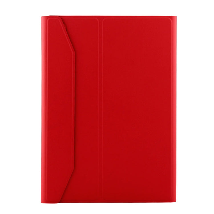 FT-1038B Detachable Bluetooth 3.0 Aluminum Alloy Keyboard + Lambskin Texture Leather Tablet Case for iPad Air / Air 2 / iPad Pro 9.7 inch, with Water Repellent / Three-gear Angle Adjustment / Magnetic / Sleep Function (Red) - For iPad Pro by PMC TechLife | Online Shopping South Africa | PMC TechLife