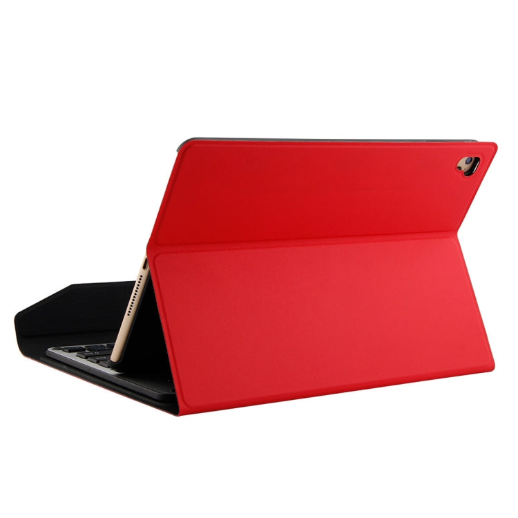 FT-1038B Detachable Bluetooth 3.0 Aluminum Alloy Keyboard + Lambskin Texture Leather Tablet Case for iPad Air / Air 2 / iPad Pro 9.7 inch, with Water Repellent / Three-gear Angle Adjustment / Magnetic / Sleep Function (Red) - For iPad Pro by PMC TechLife | Online Shopping South Africa | PMC TechLife